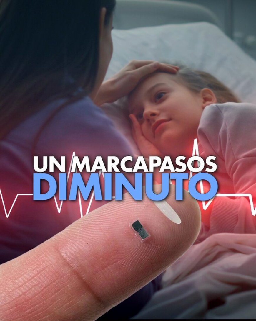 Un marcapasos del tamaño de un grano de arroz podría cambiar la medicina para siempre