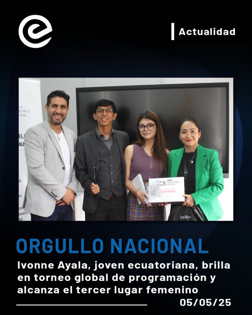 🔵 Orgullo ecuatoriano en la élite tecnológica mundial