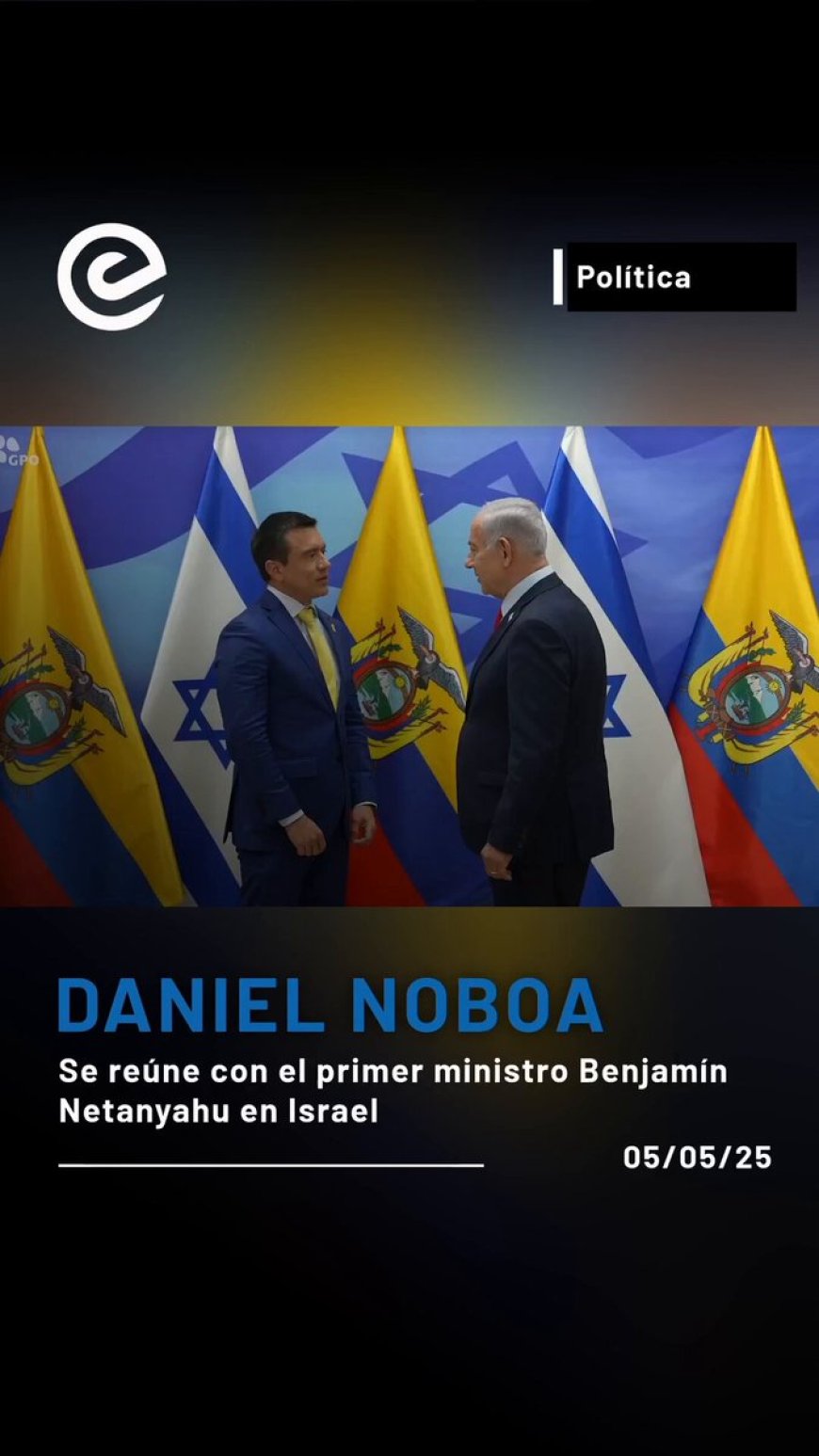 Alianza estratégica desde Jerusalén