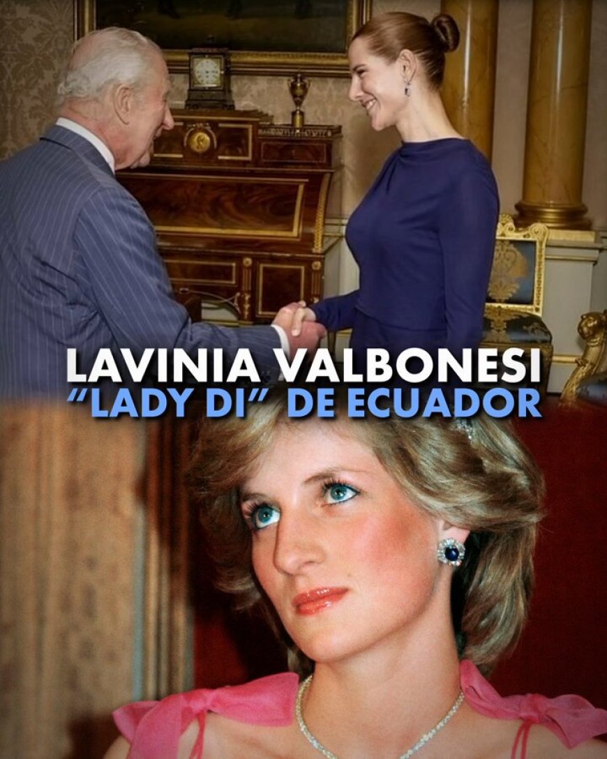 Lavinia Valbonesi comparada con Lady Di por la prensa internacional