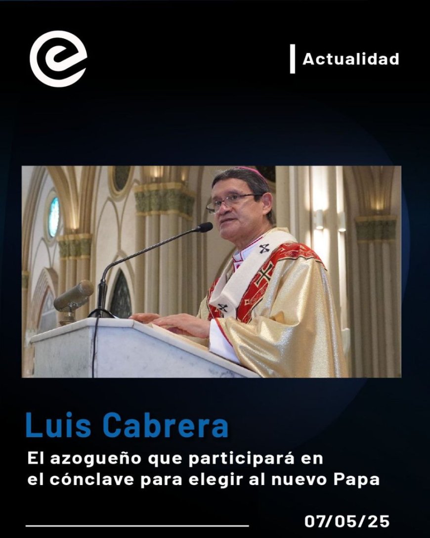 🔵 Luis Cabrera, el cardenal ecuatoriano que participará en el cónclave del Vaticano