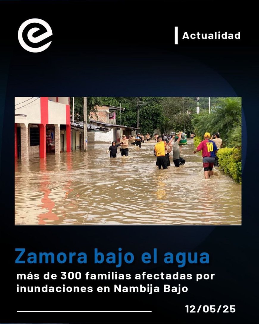 Zamora bajo el agua | Desbordamiento del río causa estragos