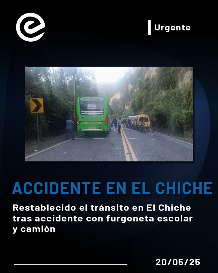Accidente en puente El Chiche deja un herido
