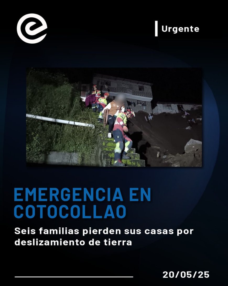 🔵 Emergencia en Cotocollao | Deslizamiento de tierra obliga a evacuación y reubicación de familias
