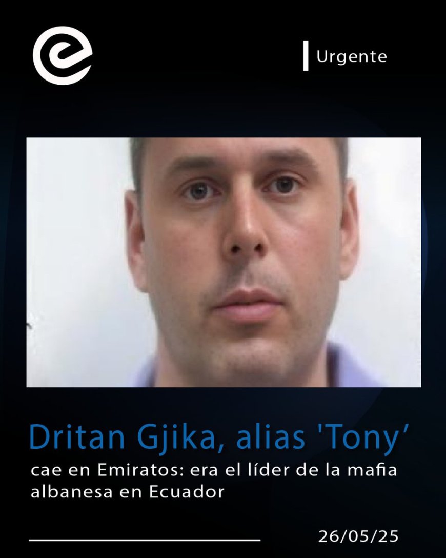 🔵 Golpe a la mafia albanesa en Ecuador
