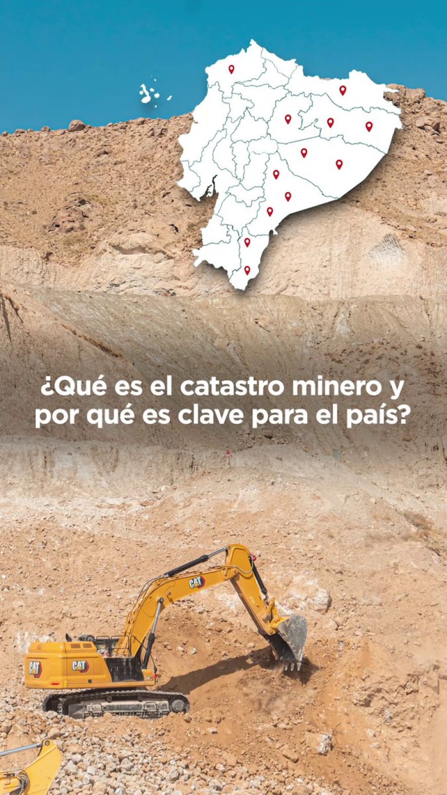 Ecuador da un paso firme en su política minera | El catastro minero permitirá ordenar la minería legal