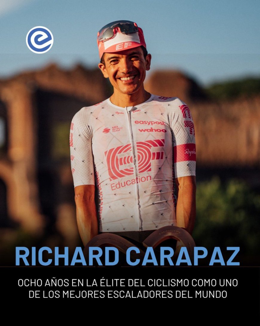 Richard Carapaz, ocho años de grandeza en el ciclismo mundial