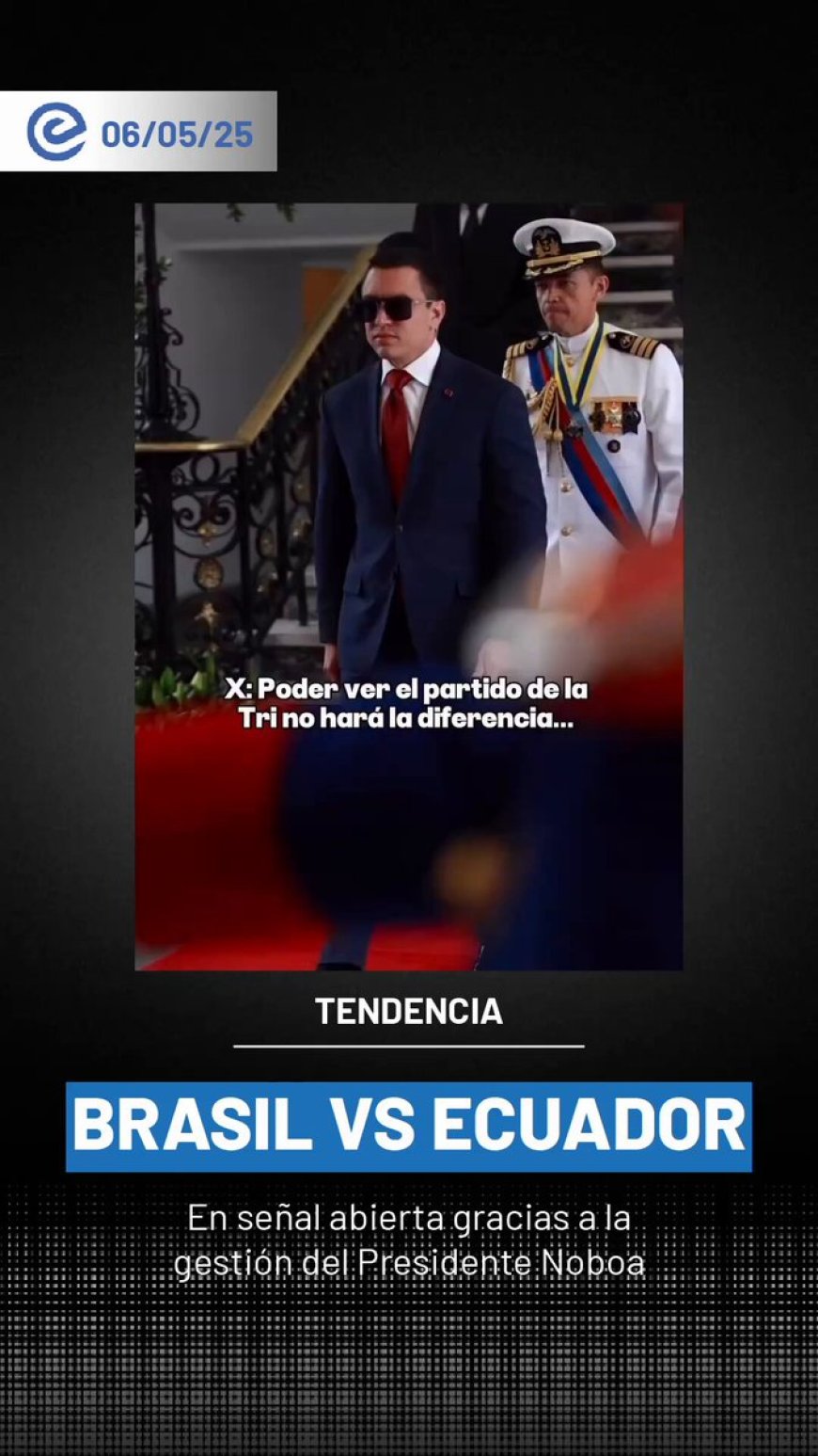 Señal abierta para todo el país | Ecuador vs. Brasil se transmite hoy por TC Television y Ecuador TV