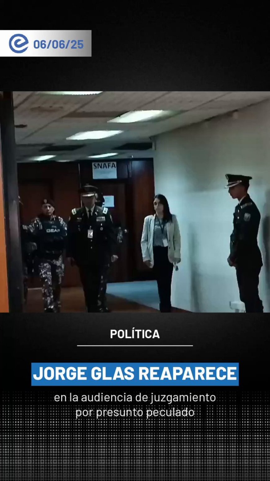 Jorge Glas ante la justicia