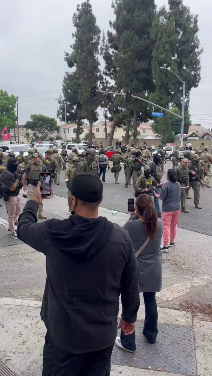 Los Ángeles: Choques por redadas contra inmigrantes tras envío de la Guardia Nacional