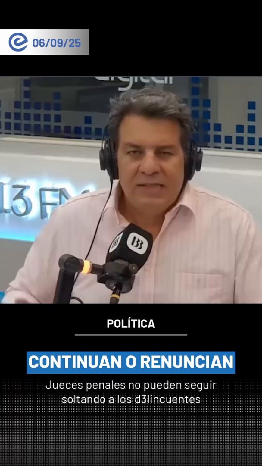 Alfonso Harb exige valentía a jueces penales ante crisis de inseguridad