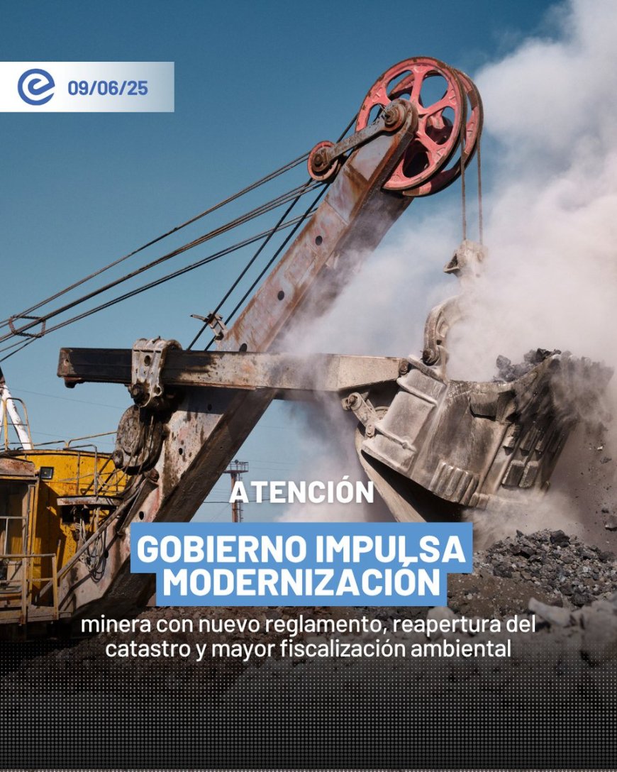 Gobierno moderniza el sector minero con control, legalidad y reapertura ordenada