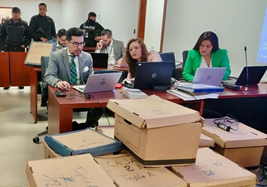 Juez declara la validez de todo lo actuado hasta el momento en la presente causa, y dispone a #FiscalíaEc que presente su dictamen acusatorio contra los procesados, incluyendo Aquiles Alvarez #CasoTripleA