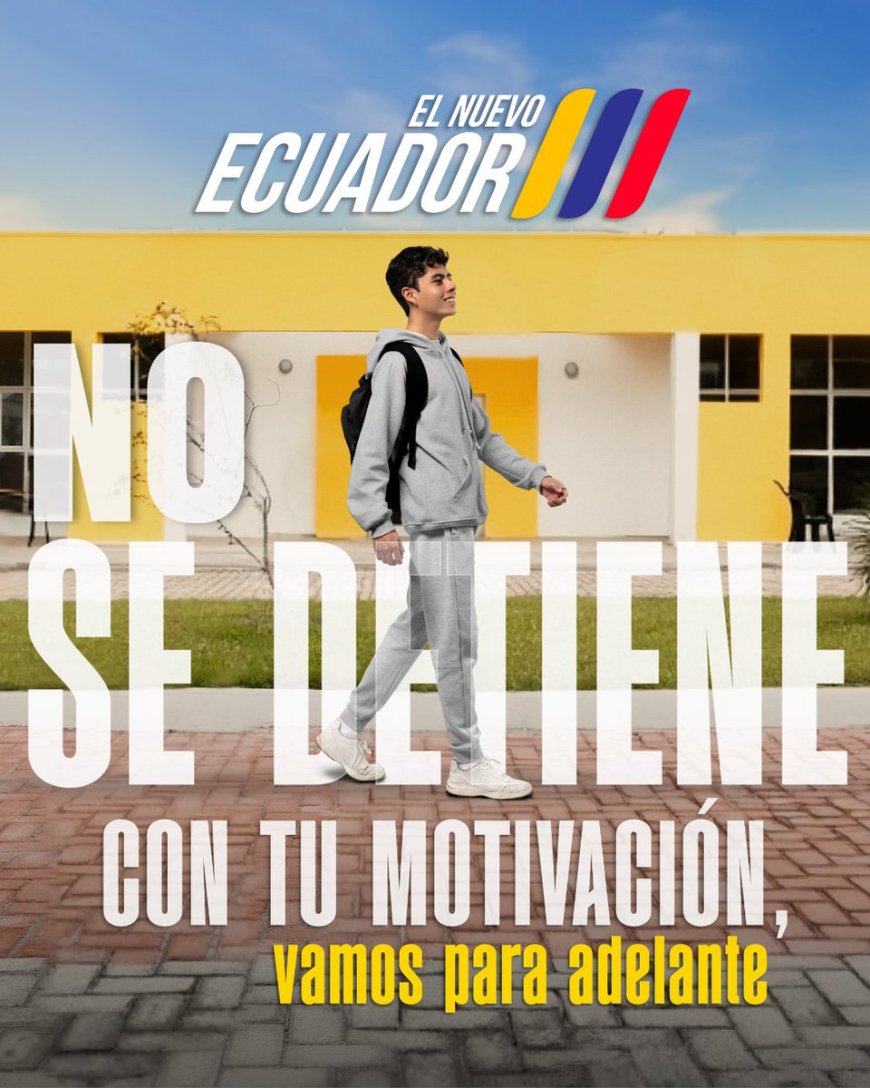 Ecuador avanza con motivación y educación de calidad