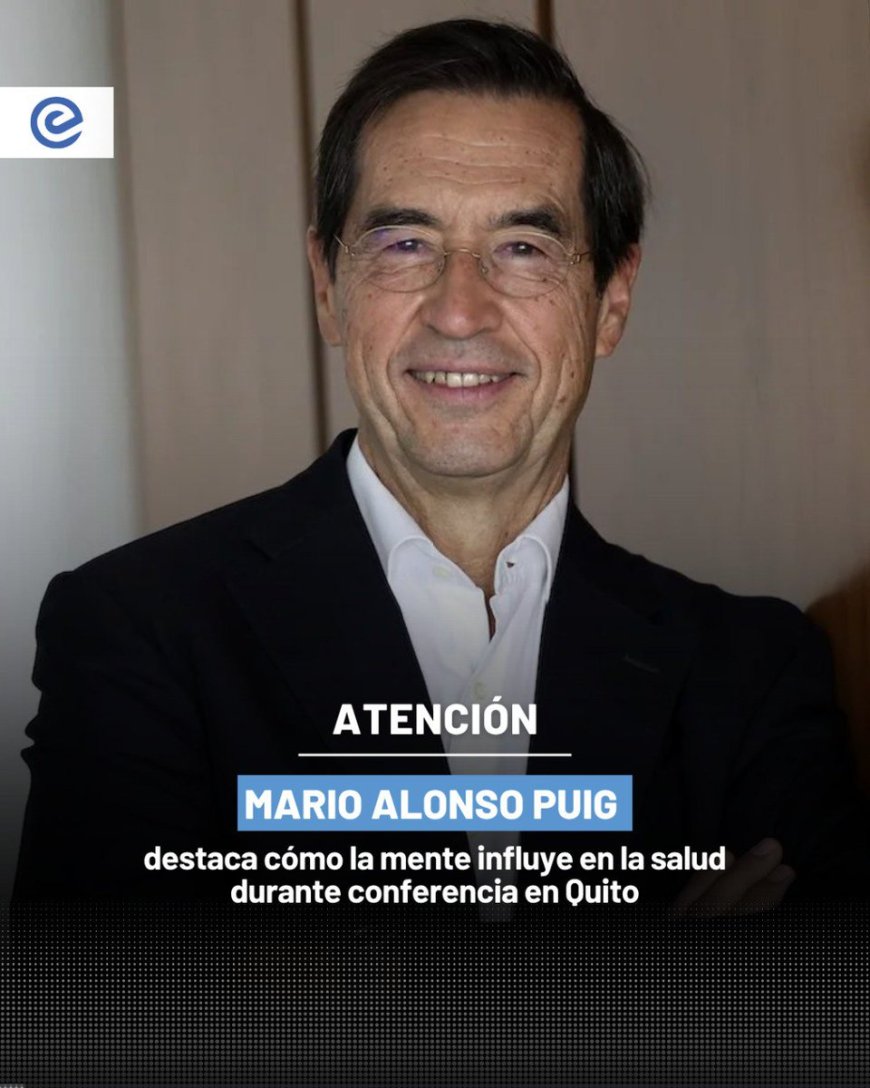 Más de 2.000 personas asistieron en Quito a la conferencia de Mario Alonso Puig