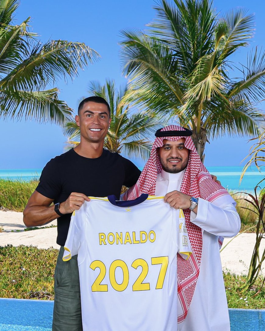 Cristiano Ronaldo renueva con Al-Nassr hasta 2025