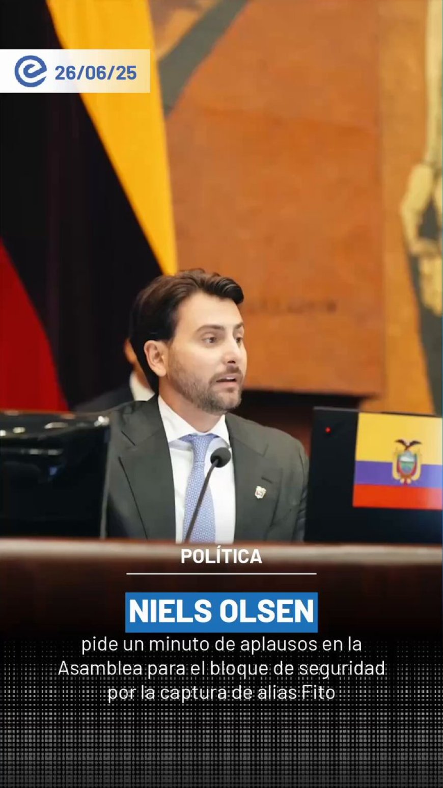 Asamblea Nacional aplaude al Bloque de Seguridad por la recaptura de alias Fito