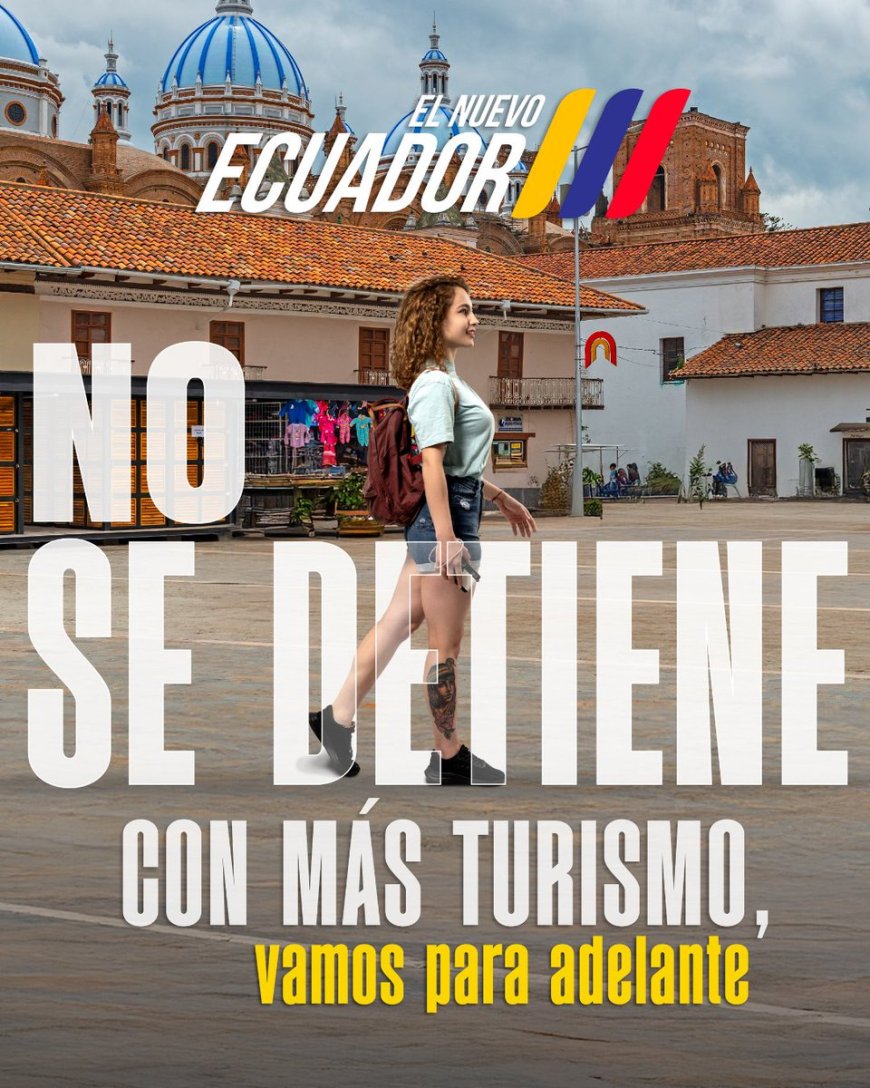 🔵 #ElNuevoEcuador no se detiene e impulsa el turismo sostenible con la generación de empleo, reactivación económica y mostrando al mundo nuestras maravillas. #NadaNosDetiene