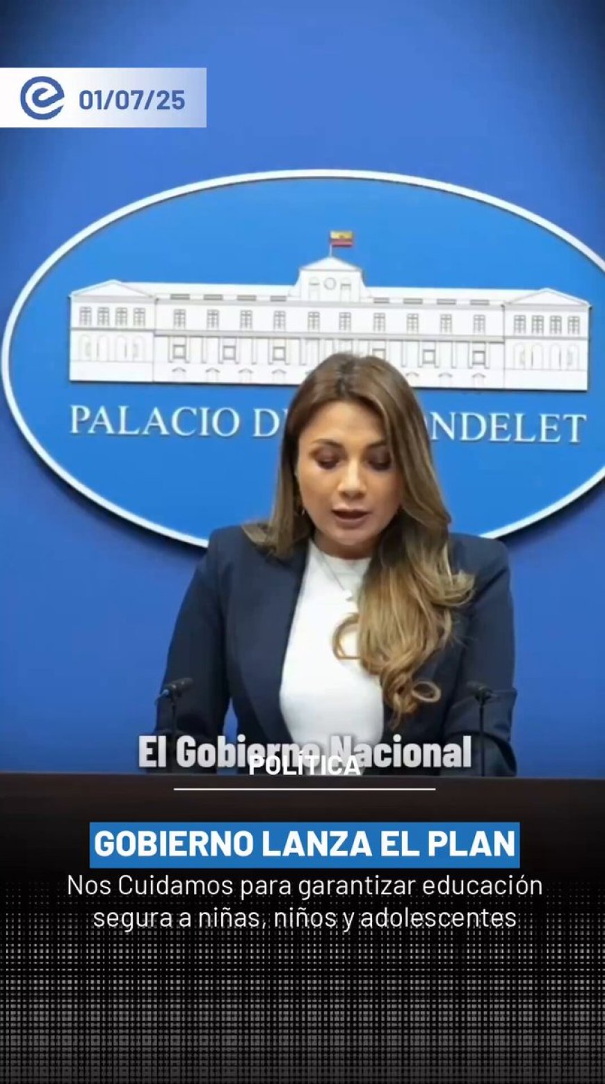 Gobierno fortalece la seguridad educativa con el Plan Nos Cuidamos