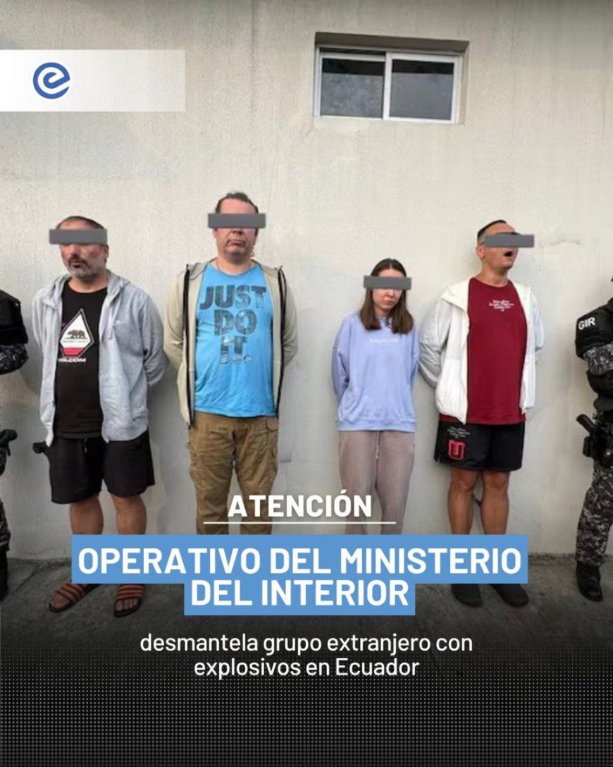 🔵 Operativo en Nueva Prosperina deja cuatro detenidos con explosivos
