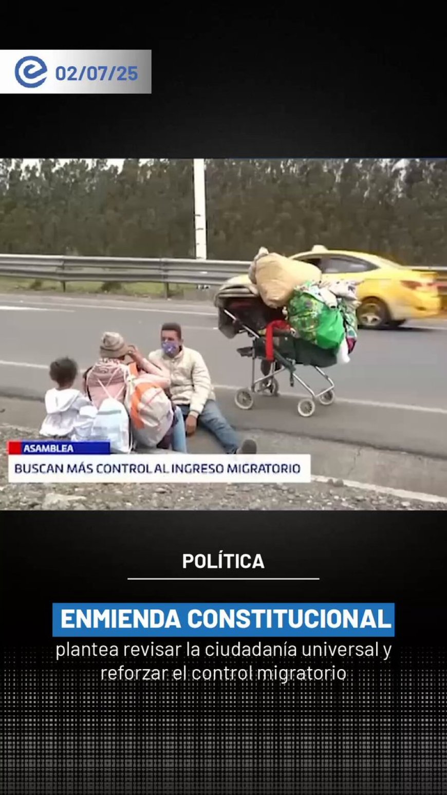 Asambleísta impulsa reforma a la ciudadanía universal en Ecuador