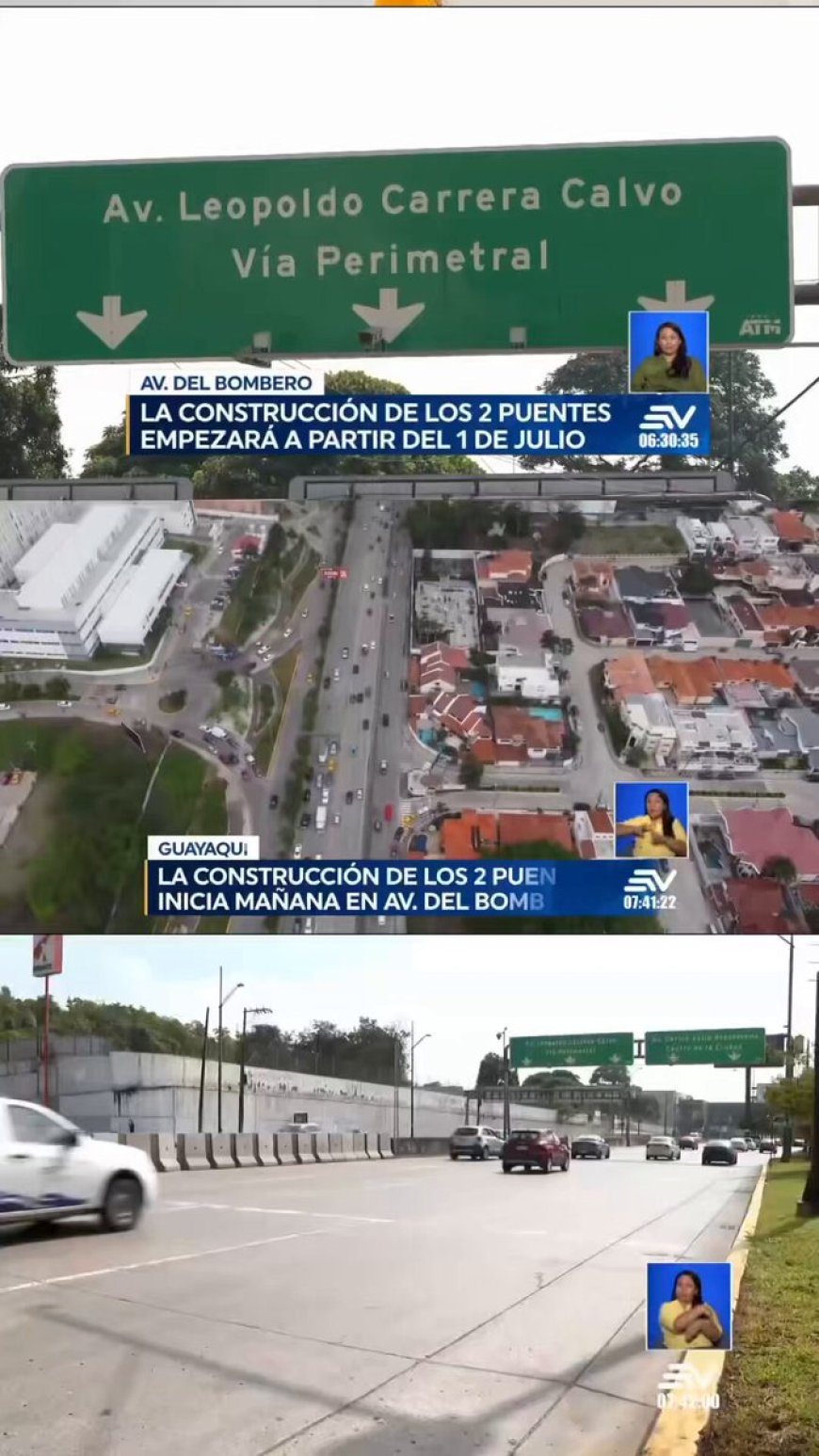 Ferdinand Álvarez fiscalizará paso elevado en Guayaquil tras pedido ciudadano