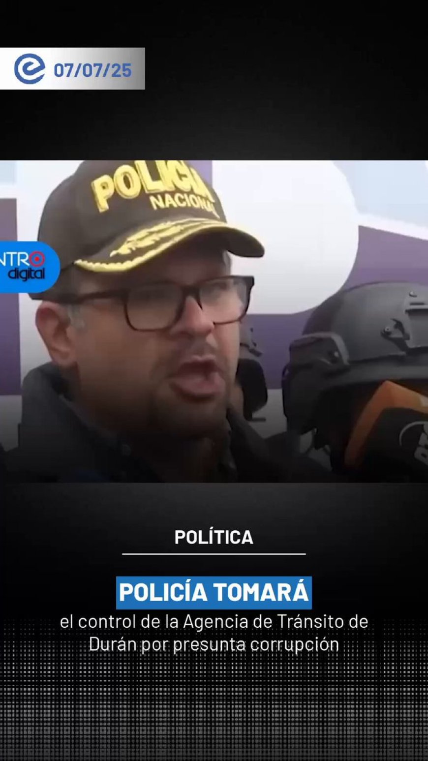 ¡Mano firme en Durán!