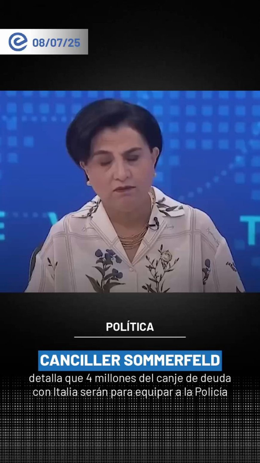 🔵 Ecuador e Italia concretan un canje de deuda por USD 10 millones