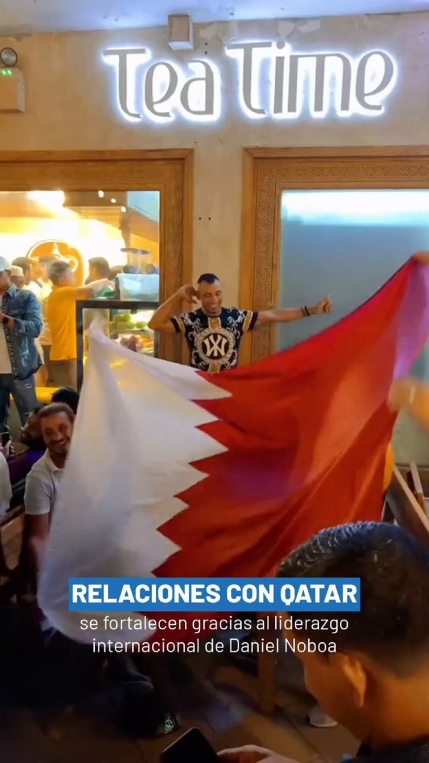 Ecuador y Qatar fortalecen lazos bajo el liderazgo de Noboa