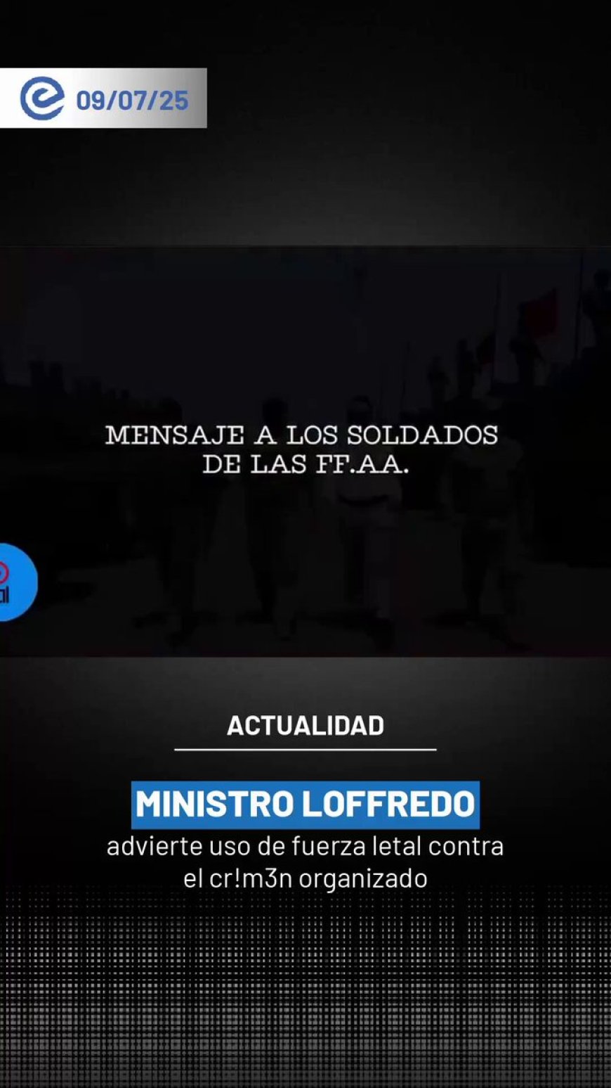 Crisis en Ecuador: Ministro Loffredo Declara Guerra al Crimen Organizado