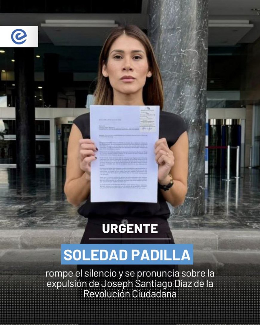 Soledad Padilla revela la cercanía de Joseph Santiago Díaz con Rafael Correa