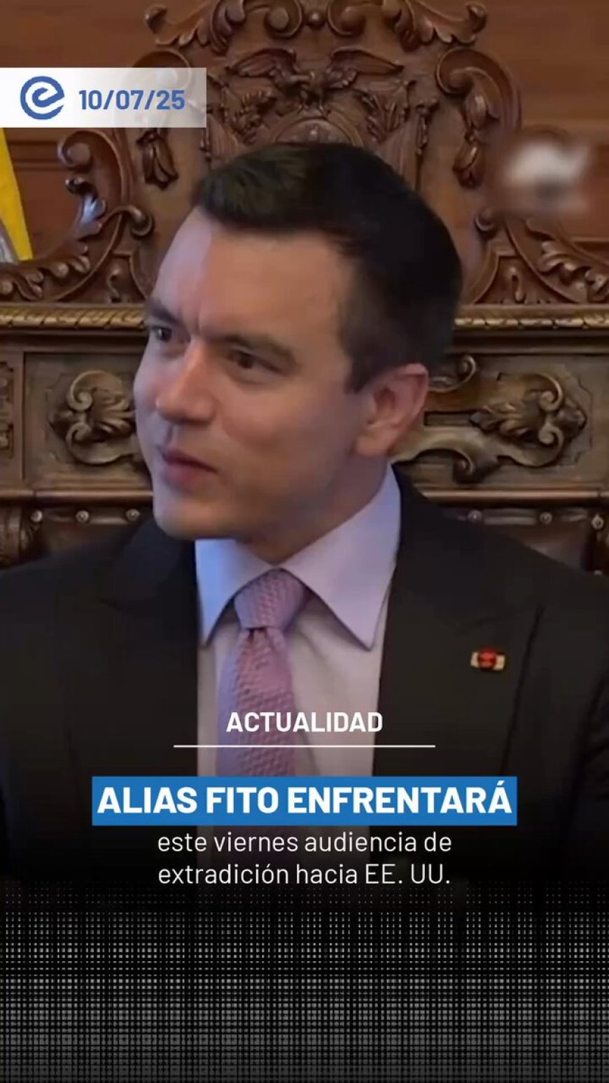 Audiencia de extradición de Alias Fito se realizará este viernes