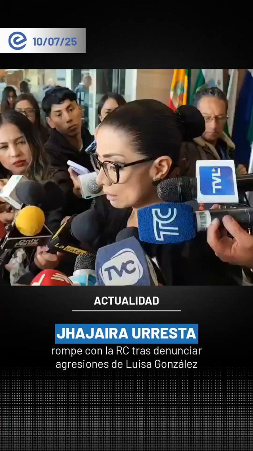 Fuerte Fractura en el Correísmo: Asambleísta Urresta Renuncia tras Denuncias de Agresiones Verbales