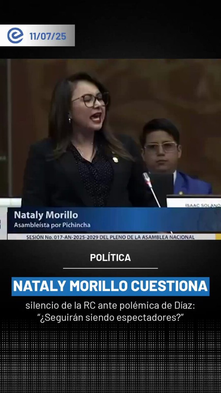 “¿Con qué cara pueden mirar hoy al país?” | Legisladora cuestiona silencio ante denuncia de violación