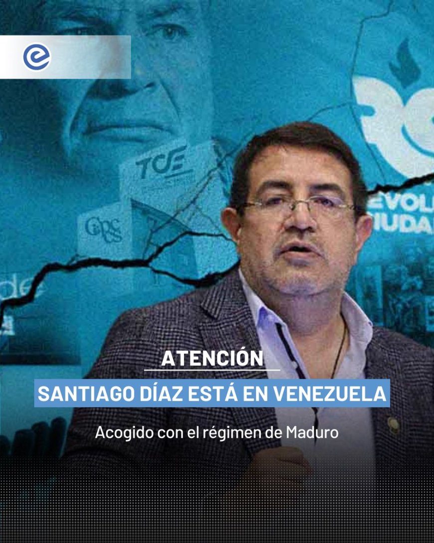 Asambleísta Santiago Díaz, acusado de violación, pide asilo en Venezuela