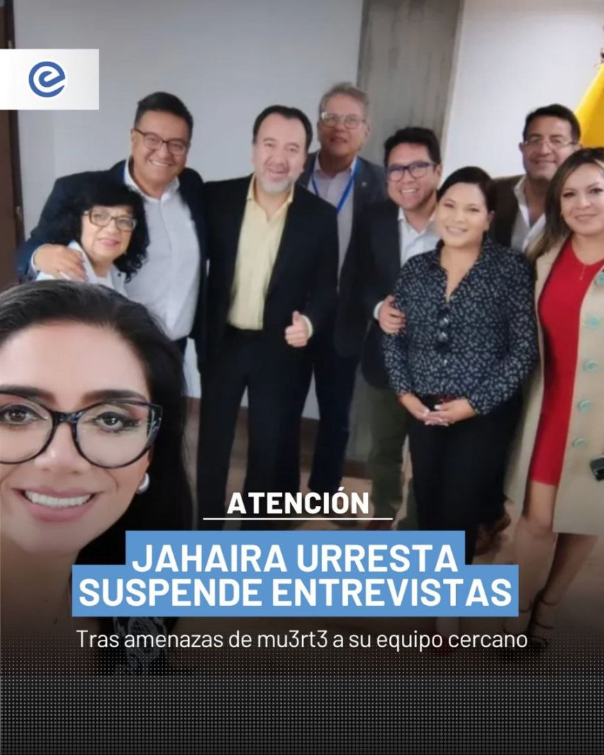 🔵Gobierno rechaza toda forma de violencia política. Amenazas contra asistente de Jhajaira Urresta evidencian tensiones internas en el correísmo, mientras el país avanza en fortalecer la democracia y la institucionalidad.
