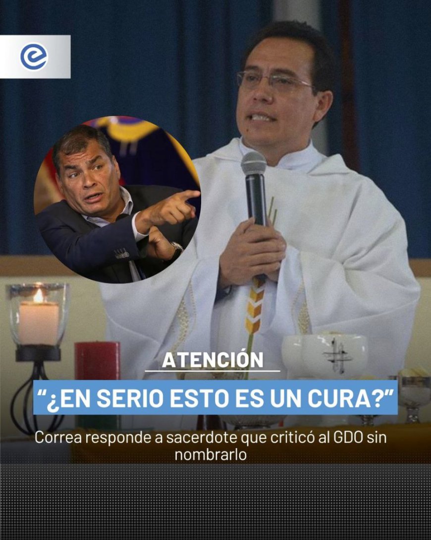Sacerdote critica al correísmo y Correa responde | Debate político en Ecuador