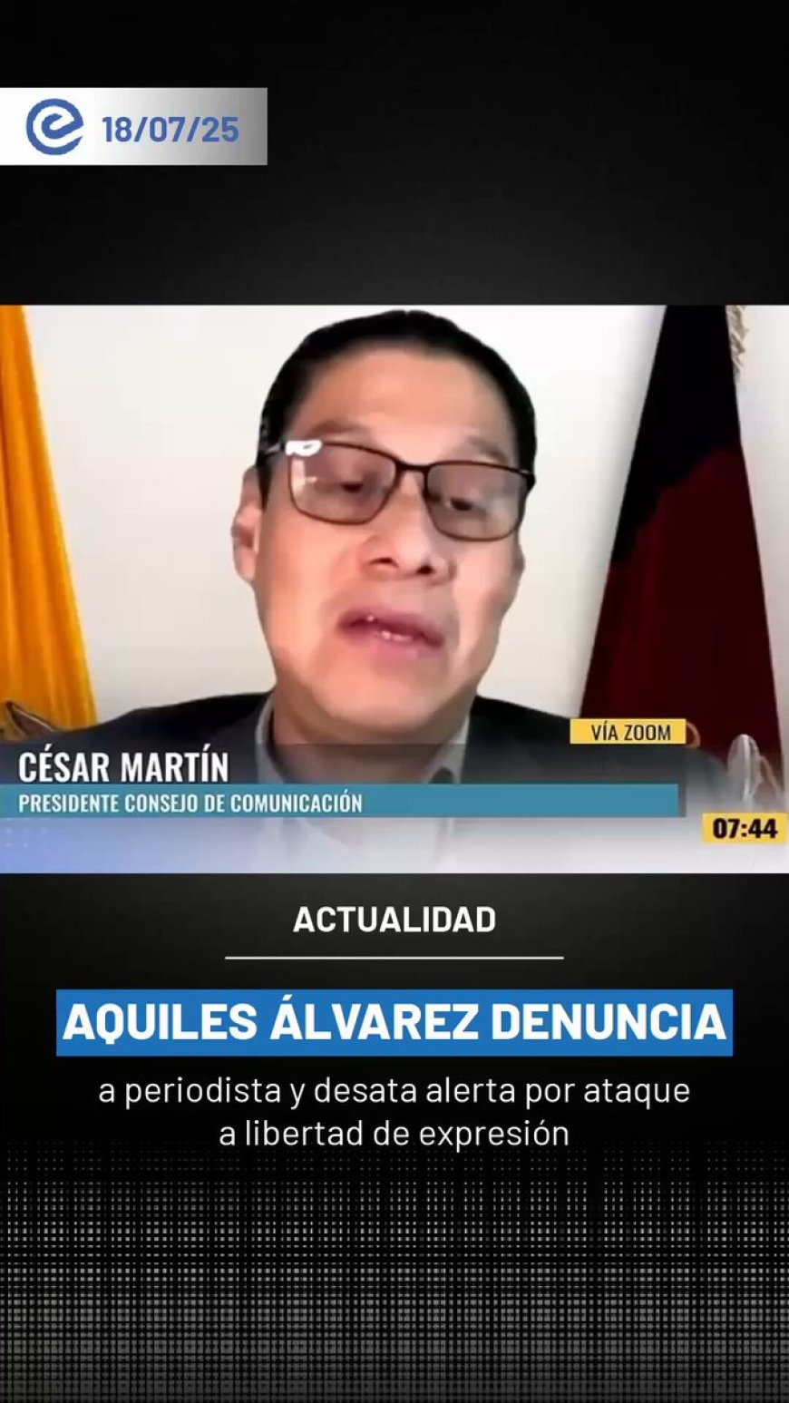🔵Aquiles Álvarez denuncia a periodista y genera alerta nacional inmediata