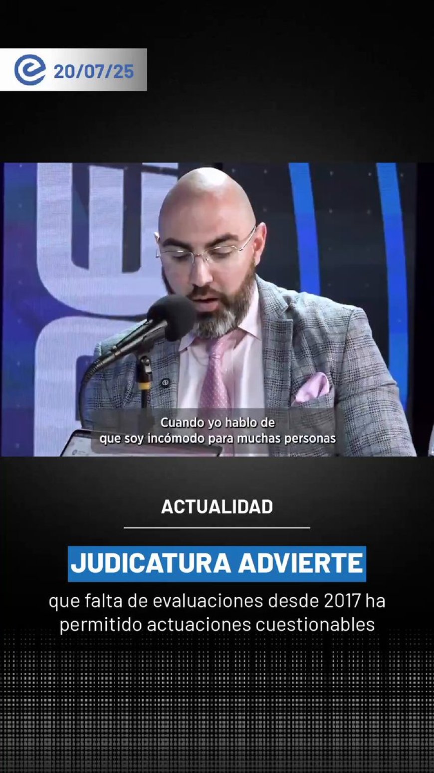 Mario Godoy asegura transparencia en la ejecución del presupuesto para la Emergencia Judicial