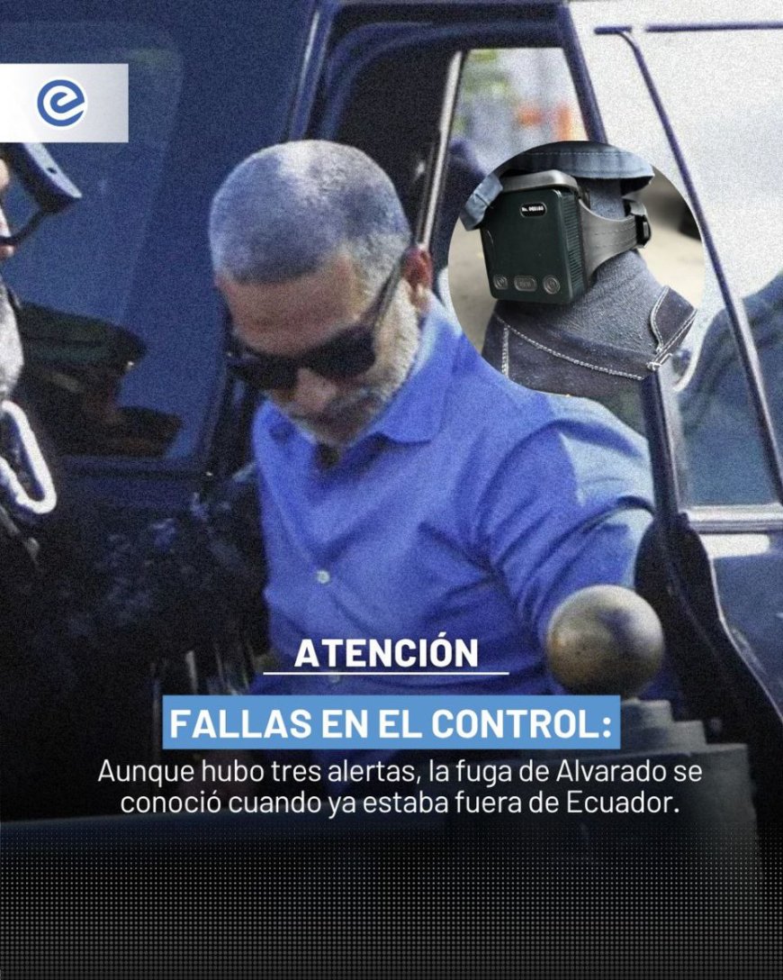 🔵Fernando Alvarado protagonizó una de las fugas más polémicas del correísmo, al quitarse el grillete electrónico que su propio partido impulsó como “justicia alternativa”.