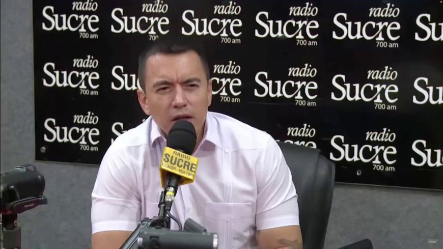 Noboa responde con ironía a Correa: “Él sueña conmigo 23 horas al día”