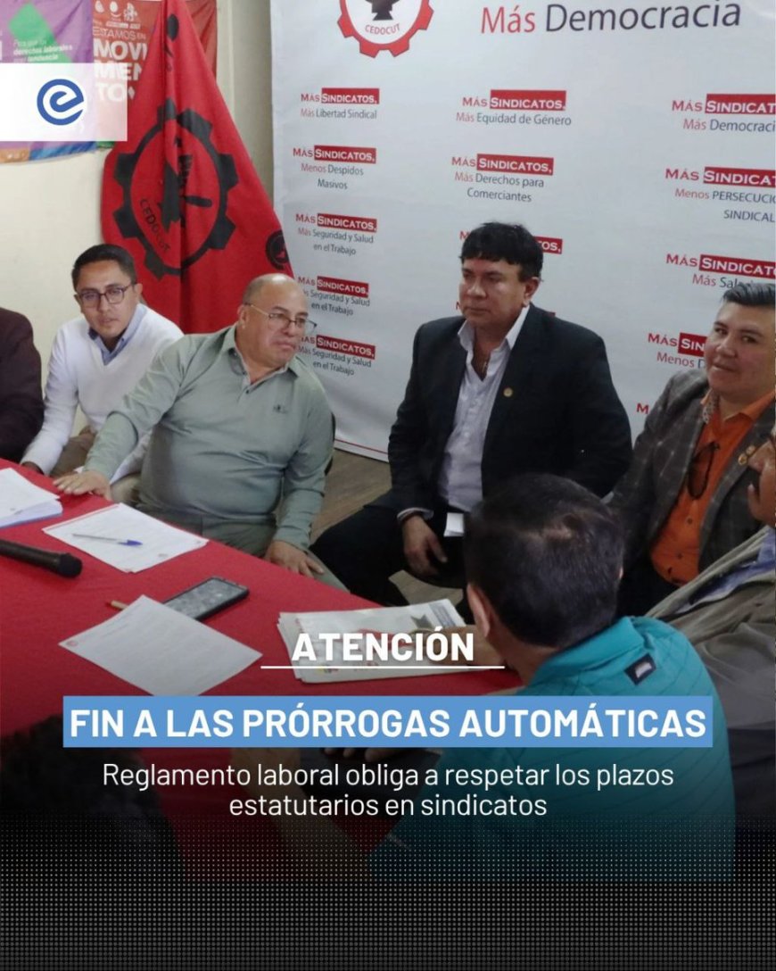 Nuevas reglas para sindicatos en Ecuador | Ministra de Trabajo limita reelección de dirigentes
