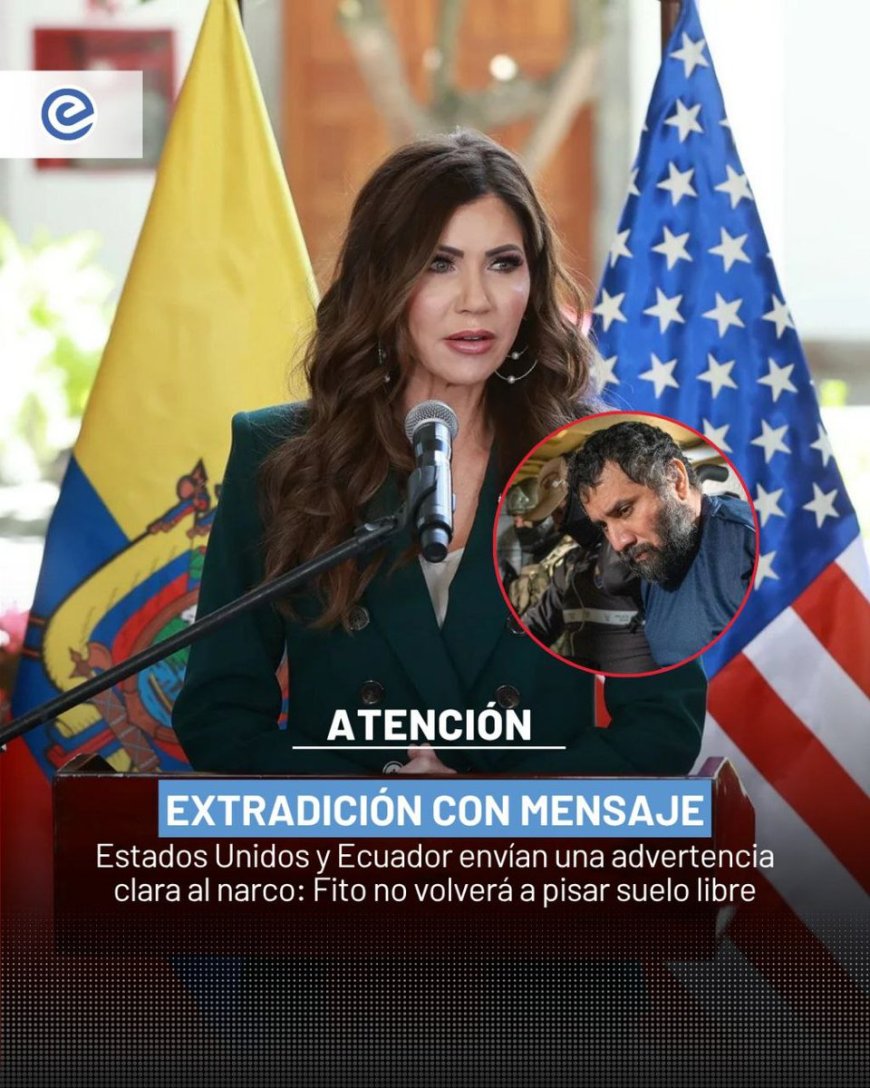 EE.UU. asegura que 'Alias Fito' cumplirá su condena en prisiones estadounidenses