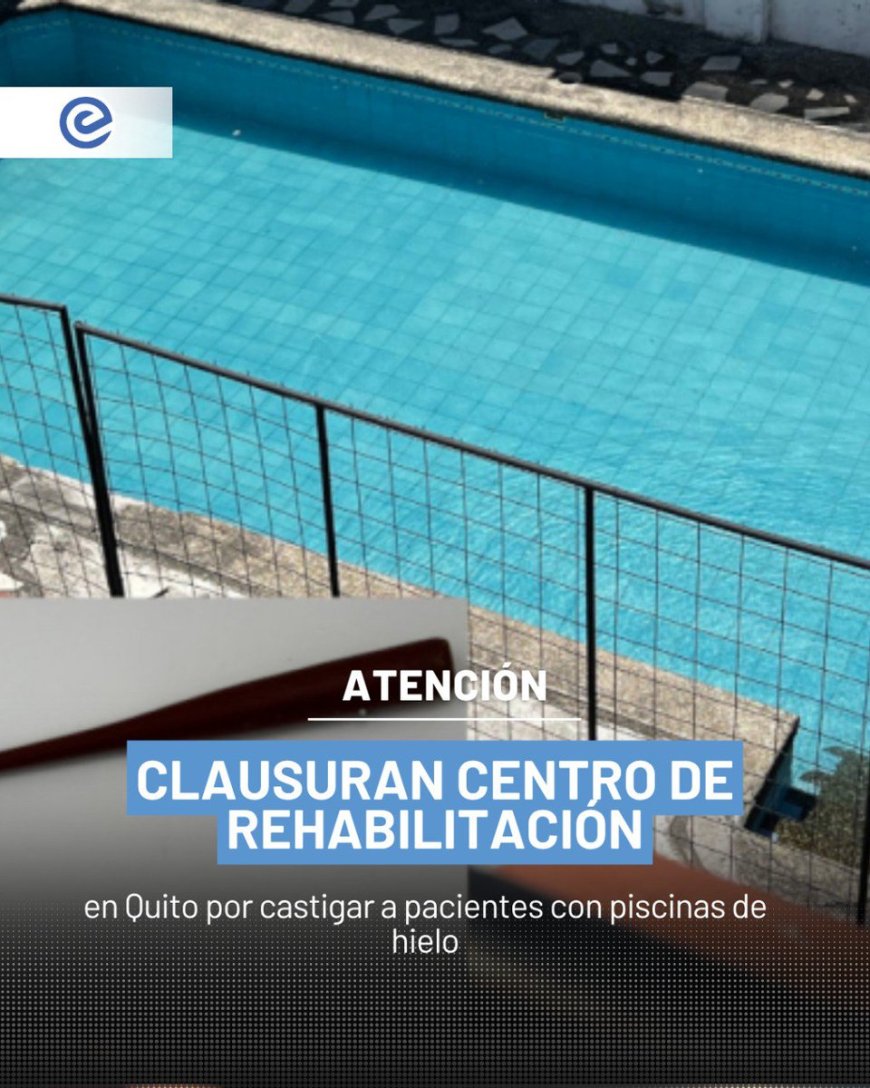 🔵 Un centro de rehabilitación de adicciones, ubicado en el barrio La Bota, fue clausurado tras descubrirse que sometía a pacientes a castigos físicos como ser sumergidos en piscinas de hielo. Durante tres años operó con permisos falsificados. La AMC halló a 22 personas hacinadas…
