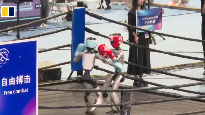 Los 'juegos olímpicos' de la IA: Robots humanoides compiten en Pekín