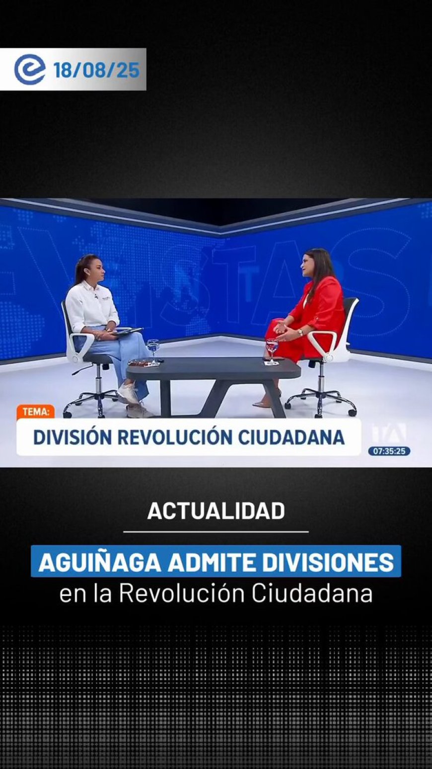 Tensiones en la Revolución Ciudadana: Aguiñaga denuncia falta de diálogo tras carta a Correa