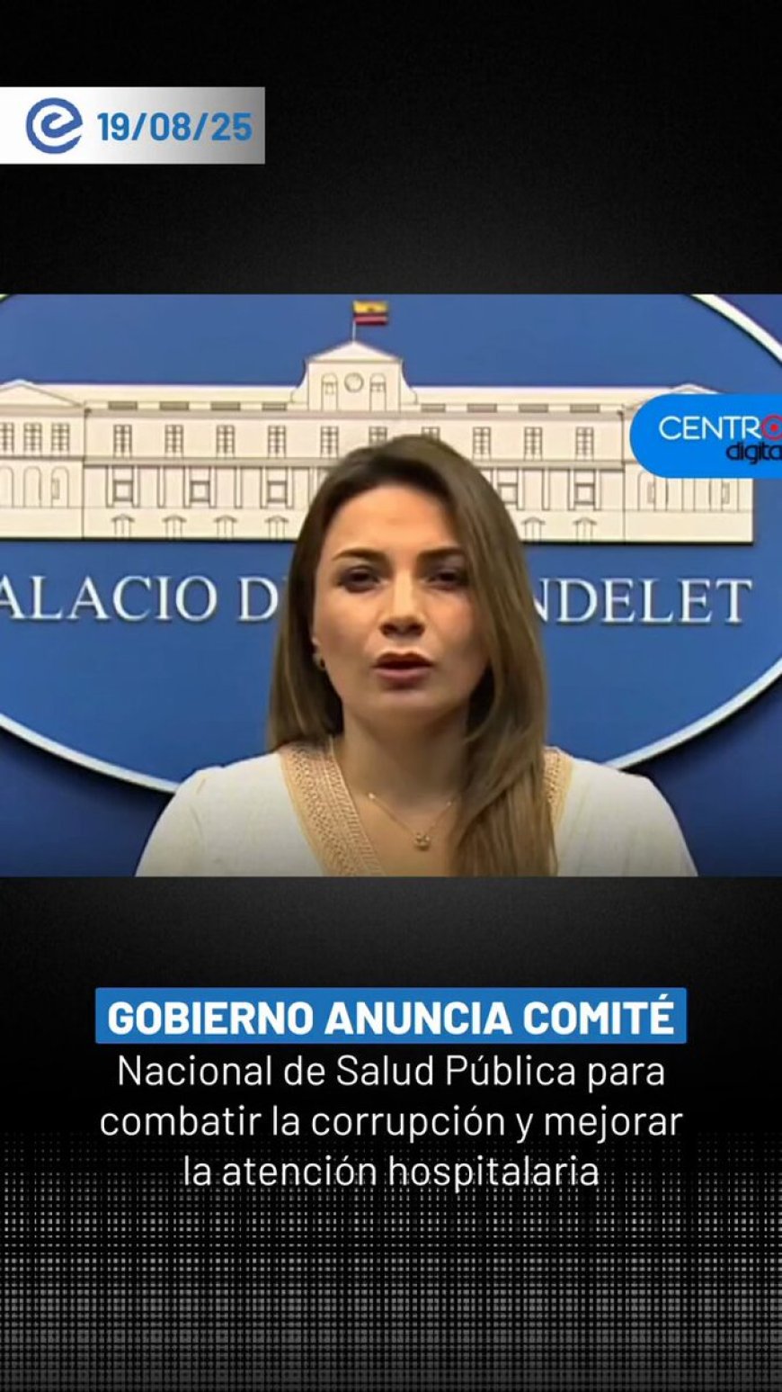 Nuevo Comité Nacional de Salud Pública enfocado en corrupción, abastecimiento y calidad