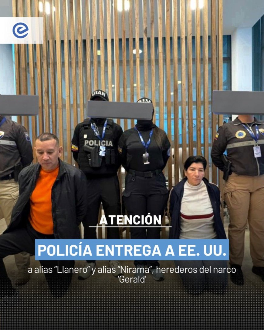 Extradición de presuntos narcotraficantes a EE.UU.