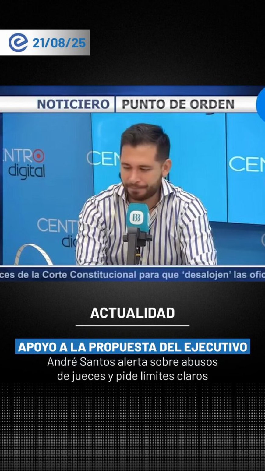 Consulta Popular 2025: Noboa busca fiscalizar a la Corte Constitucional