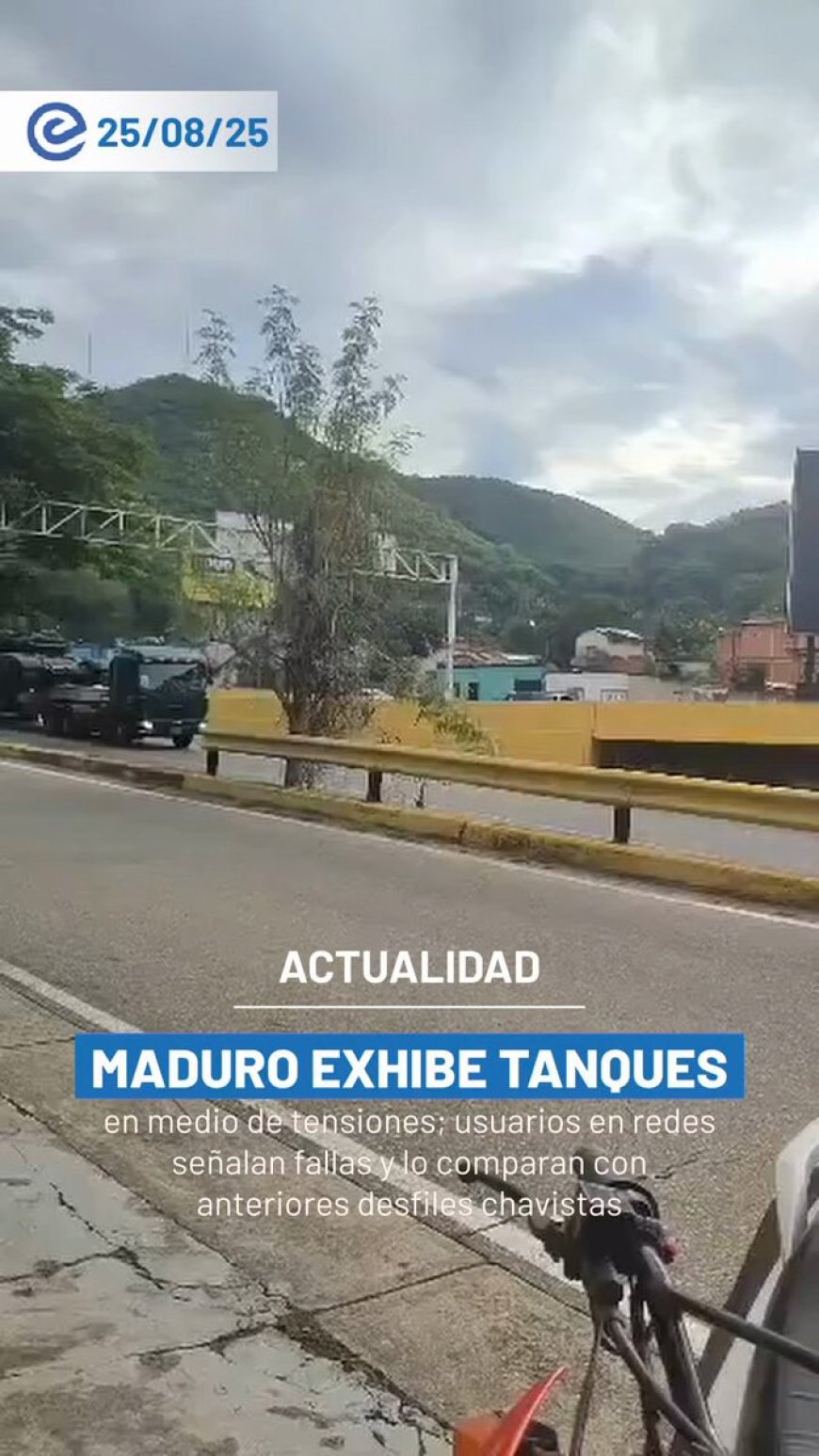 🔵 Tensión en Venezuela | Maduro moviliza tanques ante refuerzo militar de EE. UU.